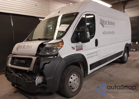 2019 Ram Promaster 2500 High Roof 159 Wb from USA, damaged, VIN 3C6TRVDG1KE531121